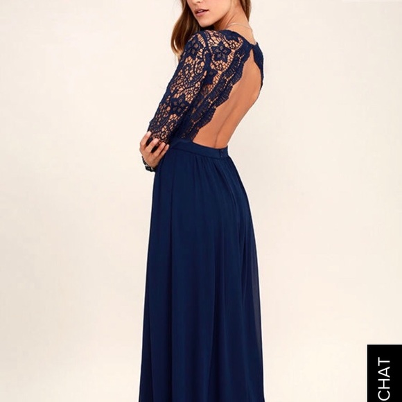 lulus awaken my love navy